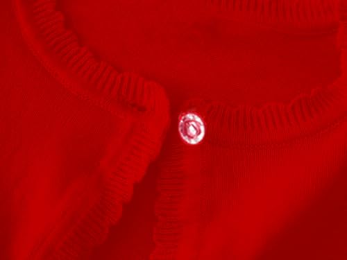 Image of Girls Cardigan Sweater Toddler Long Sleeve One Button Bolero Shrug