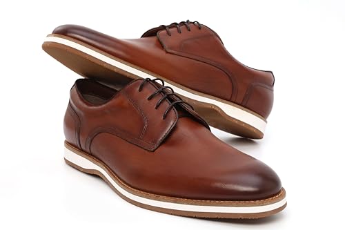 Men's Business Casual Dress Oxfords Shoes Formal Lace-Up Walking Sneakers for Office, Parties, and Daily Wear3