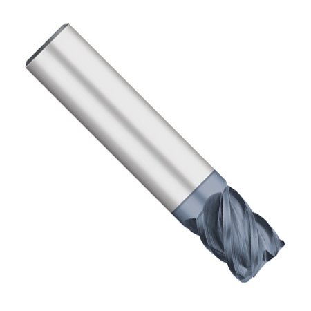 Kodiak Cutting Tools KODIAK149323 USA Made High Performance Solid Carbide End Mill, 45 Degree, 5 Flute, 5/16 Diameter, 5/16 Shank, 1/2 Length of Cut, 2 Overall Length