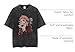 QAHEART JJK Itadori Yuji T Shirt,Geto Suguru Cosplay Costume T Shirts, Casual Fashion Round Neck Short Sleeve Shirt