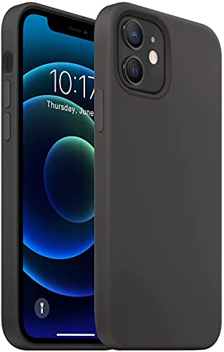 Bejosh Liquid Silicone Back Cover Designed for Apple iPhone 12 Mini (Black) (B09FQ6KFL7) Amazon Price History, Amazon Price Tracker