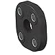 FEBI BILSTEIN 07924 Gelenk Lenksäule Kreuzgelenk 12mm 65mm Gummi 21,5mm 72mm 0,059kg