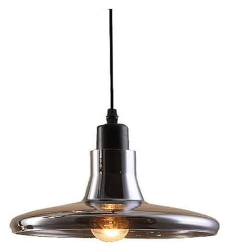 Candelabros antiguos de cristal gris humo para renovar techos oscuros