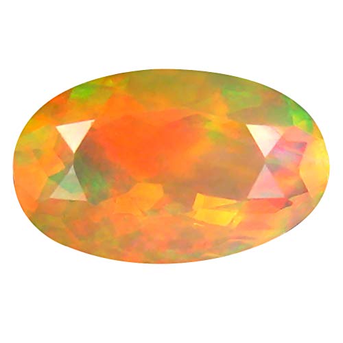 Opale arc-en-ciel éthiopienne non chauffée de qualité gemme AAA+ pour haute joaillerie