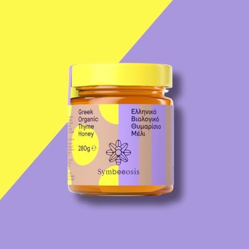 Miel orgánica de tomillo griego Symbeeosis 280g y 525g miniatura 3