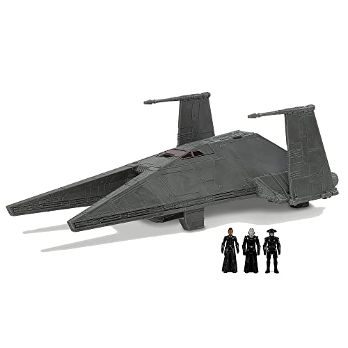 Star Wars Micro Galaxy Squadron Inquisitor Transport Scythe - 7 Inch...