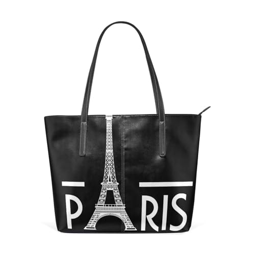 Image of Top Handle Bag for Women Vegan Leather Lady Purse Shoulder Bag