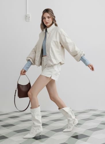 Bolso tote de cuero pequeño para mujer miniatura 3