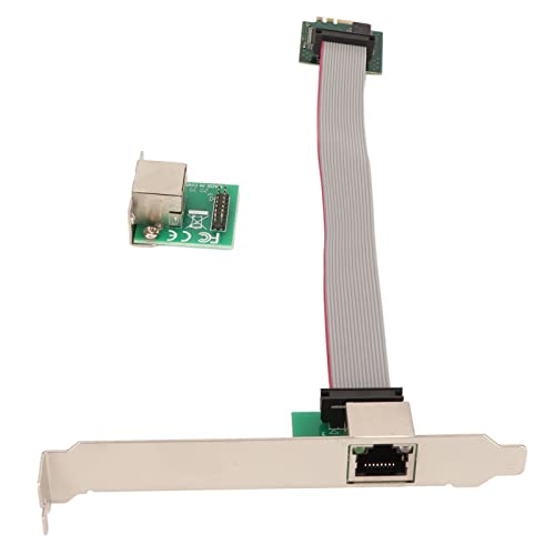 Serwerowa Karta Sieciowa Gigabit Ethernet, M.2 A+E I210AT Gigabitowa Serwerowa Karta Sieciowa, Jednoportowa Karta Sieciowa Ethernet 10/100/1000 Mb/s RJ45 dla Systemów Server, Linux