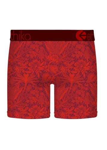 Ethika Mens MID Boxer Brief | Cardinal2