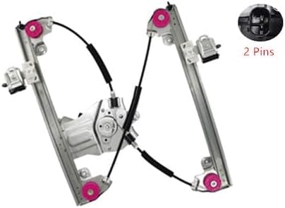 Evan-Fischer Window Regulator Set Of 2 – Front Driver & Passenger Side For 2000-2005 Cadillac DeVille (No Motor) - View #9