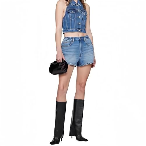 Fold Over Boots For Women - Long Knee High Stiletto Heel Pointed Toe Dress Pull On Tall Boots2