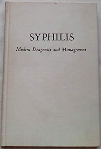 Syphilis Modern Diagnosis and Management B002TP0R52 Book Cover