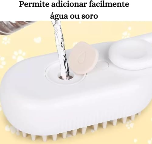ESCOVA À VAPOR PARA GATOS E CÃES 3 em 1 . voo de águia . Limpeza Profunda, Desinfecção, Redução de O
