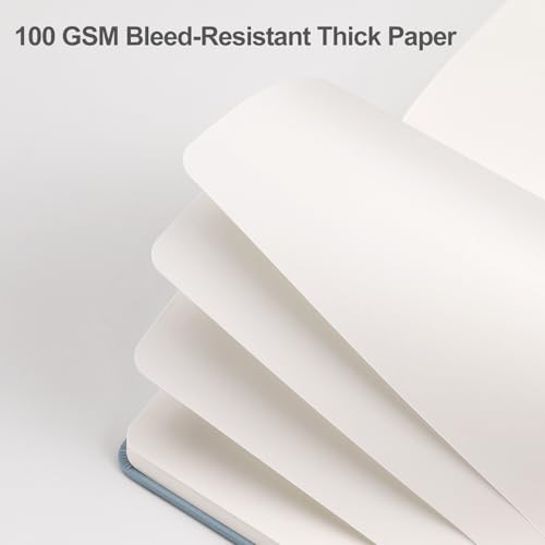 Image of EMSHOI Blank Journal Notebook, 192 Pages, A5 Size (5.7'' x 8.3'')