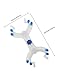 Mipcase Adjustable Plastic Laboratory Buret Clamp with Spring-loaded Test Tube Holder for Beaker Support on Iron Ring Stand, Lab Tube Support Clamp for Scientific and Industrial Use