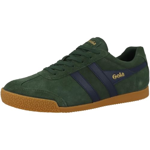 Image of Gola, Men, Harrier, Evergreen /Navy, 8, Medium