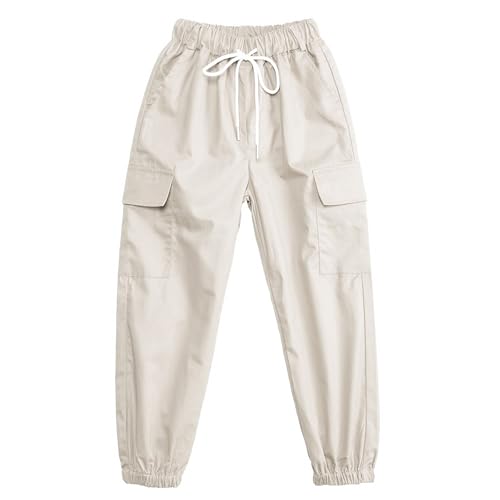 Rolanko キッズカーゴパンツ 150 ベージュ