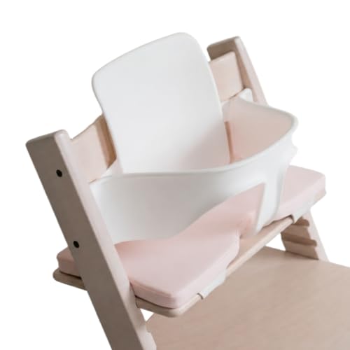 Image of COZYKIDS Tripp Trapp Compatible Baby Cushion | Waterproof High Chair Cushion | Soft Foam Padding (Baby Pink, Baby)