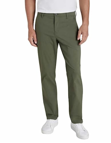 Weatherproof Vintage Men's Performance Weather-Flex Flex Tech Pant (32W x 34L, Olive)