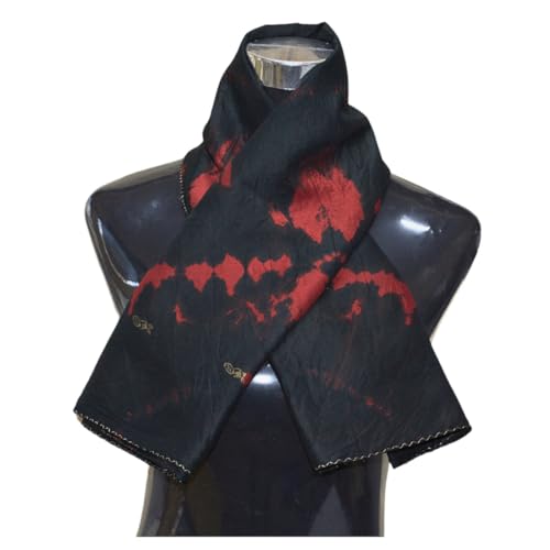 Exquisite Recycled Sari Silk Hand Dyed Scarfes | Sustainable, Cultural, and Stylish Blend | 40" x 40" | Ideal Gift for Her (Pack of 3)3