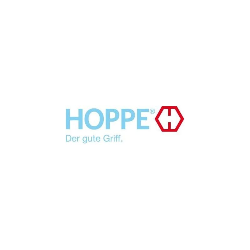 Hoppe zestaw rozet Antwerpen | Wykonanie: zestaw klamek | Otwory: PZ | Powierzchnia: stal szlachetna F69 matowa