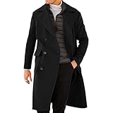 Caractéristiques : Ce manteau à simple boutonnage dispose d'un col cranté classique, d'un design long structuré et de boutons avant sécurisés. Sa silhouette ajustée et ses détails bien pensés en font un trench d'hiver intemporel pour homme.