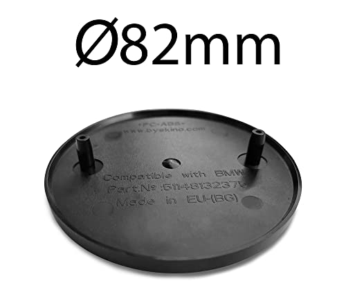 Image of Biomar Labs 82mm Car Bonnet Badge Compatible with BMW 51148132375 - Replacement BMW Badge Emblem for Bonnet or Boot EO (EO 3-O)