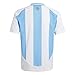 adidas Boys' Argentina 2024 Away Jersey, White/Blue Burst