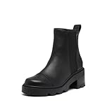 SOREL Women's Joan Now Chelsea Boot - Black, Black - 8