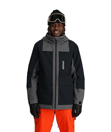 Veste Spyder Field Jacket L pour homme en tissu technique noir