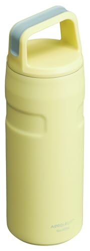 Image of Stanley IceFlow Cap and Carry Water Bottle | Wide Mouth Twist Lid | Lightweight & Leakproof for Travel & Sports | Insulated Stainless Steel | BPA-Free