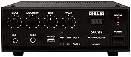 AHUJA DPA-370 30 Watts PA Amplifier with Built-in Player