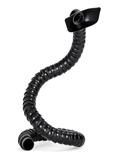 Compatible Flexible Fume Extraction Arm - Heavy-Duty Industrial Fume Extractor Hose for Soldering Fume Extractor, Dust Extractor(A,1.97 IN_55.12 IN)