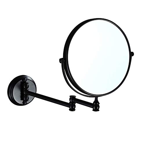 Miroir de beauté mural 8 pouces idéal pour se raser et se maquiller confortablement