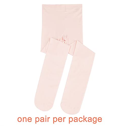 Stelle Girls' Ultra Soft Pro Dance Tight/Ballet Footed Tight (Toddler/Little Kid/Big Kid), Ballet Pink, XXS