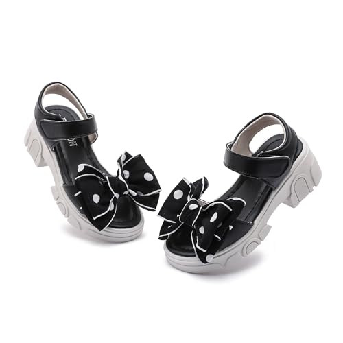 Image of Komfyea Girl Summer Cute Wrap Toe Toddler Soft Flower Flat Beach Sandal Shoes