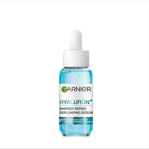 Garnier SkinActive Hyaluronic Aloe Super Serum, Replumps & Hydrates Skin Up To 10 Layers Deep, With 3% Hyaluronic Acid Aloe Vera & Glycerin, 30ml