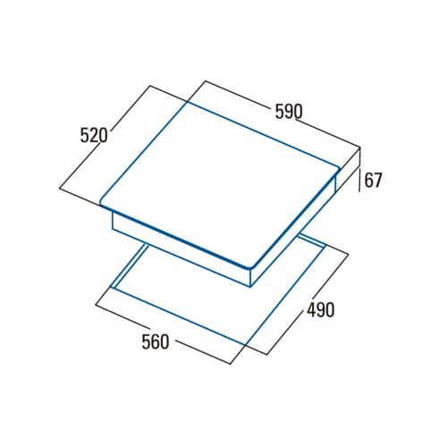 Cata-TN-604-604-Placa-Vitroceramica-Tn604-con-4-Zonas-High-Light-1200-W-Ceramico-Negro Cata-TN-604-604-Placa-Vitroceramica-Tn604-con-4-Zonas-High-Light-1200-W-Ceramico-Negro