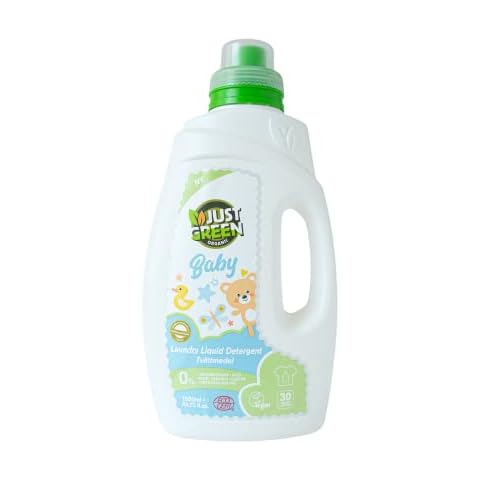 Just Green Organic Baby Laundry Liquid 1500ml Cover