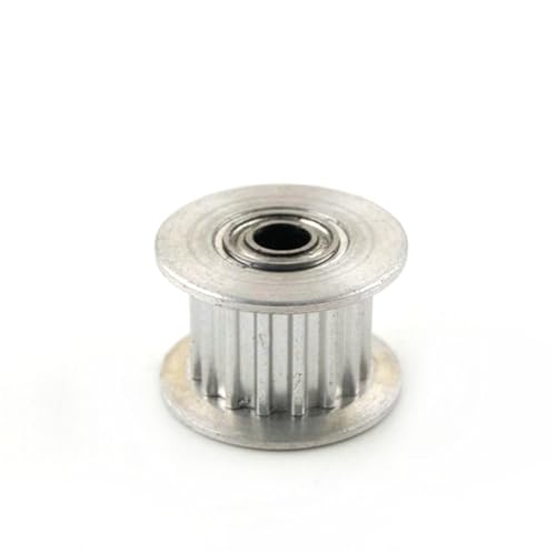 Durable 4pcs 2GT 16T Idler Pulleys, Width 7mm Bore 3mm 16 Teeth Timing Belt Pulley Aluminum Alloy Bearing Gear Pulley