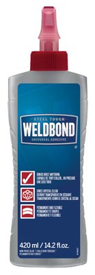 Weldbond High Strength Polyvinyl acetate homopolymer All Purpose Adhesive 14.2 oz.