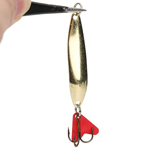 Tomantery Iscas de pesca, iscas de robalo textur afundado colher de robalo realista iscas de pesca d