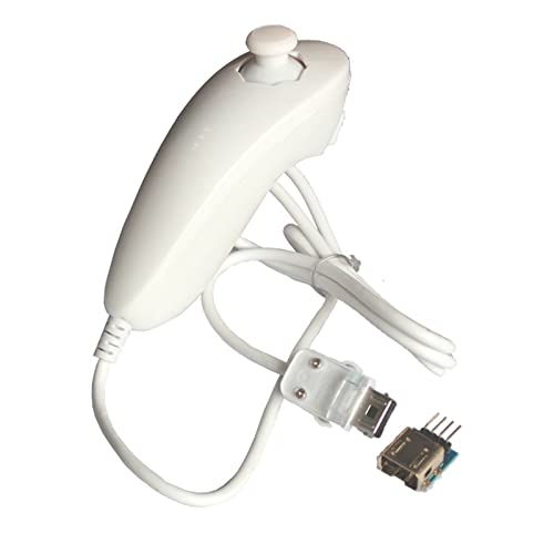 VOBOR Nunchuk Handle Kit - Controlador de Videojuegos Joystick Remote para Consola Gamepad Cover