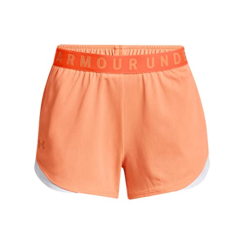 Under Armour Damen Play Up Twist Shorts 3.0, (866) Orange Blast/Mellow Orange/Mellow Orange, X-Groß – Ansicht 4