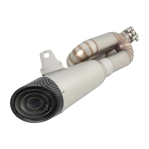 Système d'échappement Triumph Street Triple 765 tube de raccordement en acier durable pour silencieux
