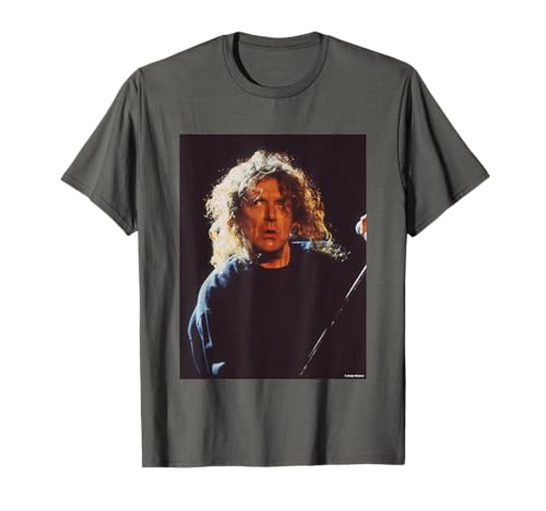 Robert Plant Led Zeppelin Singer By Andy Willsher T-Shirt