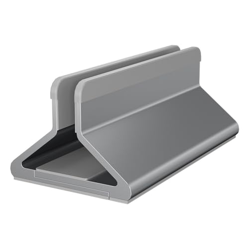 Support vertical ordinateur portable en alliage d'aluminium blanc