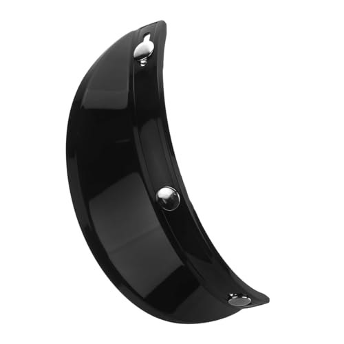 SEWOART Visor Replacement Motorcycle Visor My02 Sun Visor for 3/4 Black Uv Protection Comfort
