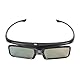 DLP LINK 3D-Brille, 144 Hz Aktualisierung Wiederaufladbare Active Shutter 3D-Brille für die Meisten DLP LINK 3D-Projektoren, für, für Optoma, für Dell, für Acer